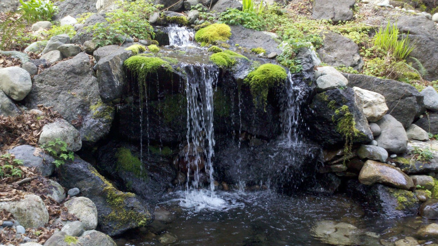 Waterfall Gardening | Ponds, Water Feature Landscapes Belfair WA