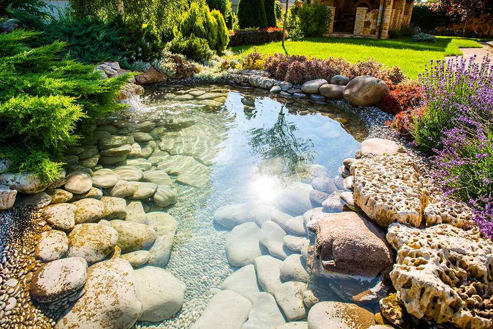 landscaping with rocks