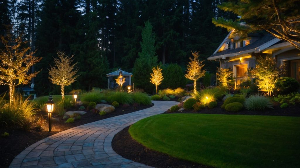 a beautiful pathway in your yard Levy's Lawns and Landscaping