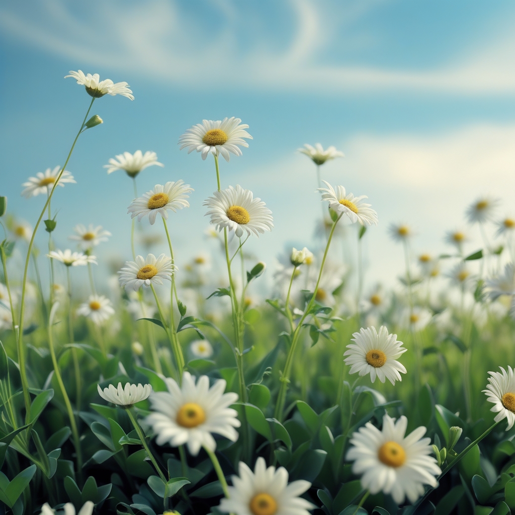 Marguerite daisies